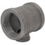 2-1/2" x 2-1/2" x 1" Black Reducing Tee