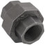 3/4" Black Union