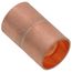 3/8" OD ACR Copper Coupling w/ Roll Stop