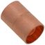 1/2" OD ACR Copper Coupling w/ Roll Stop