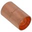 3/4" OD ACR Copper Coupling w/ Roll Stop