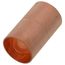 7/8" OD ACR Copper Coupling w/ Roll Stop