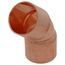 1-1/8" OD ACR Copper 45-Degree Elbow