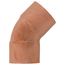 1-5/8" OD ACR Copper 45-Degree Elbow