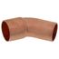1/2" X 3/8" OD ACR FTGxC Copper Reducer