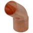 5/8" X 1/2" OD ACR FTGxC Copper Reducer