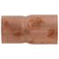 1-1/8" X 7/8" OD ACR FTGxC Copper Reducer