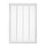 20" x 30" (Wall Opening Size) Sidewall/Ceiling Return Air Filter Grille w/ 1/2" Fin Spacing (White)