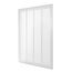 20" x 30" (Wall Opening Size) Sidewall/Ceiling Return Air Filter Grille w/ 1/2" Fin Spacing (White)