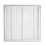 30" x 30" (Wall Opening Size) Sidewall/Ceiling Return Air Filter Grille w/ 1/2" Fin Spacing (White)