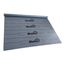4' x 40' Grey PVC Shower Pan Liner