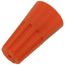 Standard Wire Connector, Orange (Pack of 100)