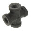 1/8" Black Cross