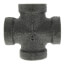 1/8" Black Cross