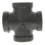 3/8" Black Cross