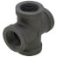 3/4" Black Cross