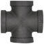 3/4" Black Cross