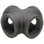 2" Black Cross