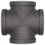 2" Black Cross