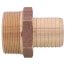 2" MPT x 1-1/2" Insert Male Adapter (Lead Free)