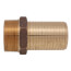 2" MPT x Insert Male Adapter - Extra Long (Lead Free)