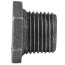 1/2" x 1/8" Black Bushing