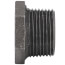 1" x 1/2" Black Bushing