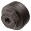 1-1/2" x 1/8" Black Hex Bushing