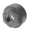 1-1/2" x 1/2" Black Hex Bushing