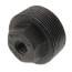 1-1/4" x 1/4" Black Hex Bushing