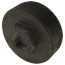 2-1/2" x 1/2" Black Hex Bushing