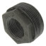 2-1/2" x 1-1/4" Black Hex Bushing