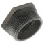 3" x 2-1/2" Black Hex Bushing
