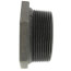 3" x 2-1/2" Black Hex Bushing