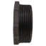 5" x 4" Black Hex Bushing