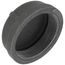 4" Black Cap