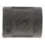 1/4" Black Coupling