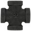 1/8" Black Cross