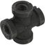 1/8" Black Cross