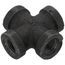 1/8" Black Cross