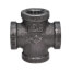 2-1/2" Black Cross