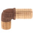 3/4" MPT x 1" Insert Male Combination Elbow (Lead Free)