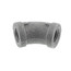 1/4" Black 45° Elbow