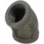 3/4" Black 45° Elbow