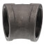 4" Black 45° Elbow