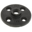 1/4" Black Malleable Iron Floor Flange