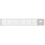 White Slotted Grille for K120 Twin-Flo III