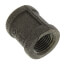 1/2" Black Malleable Iron Right & Left Coupling