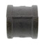 1-1/4" Black Malleable Iron Right & Left Coupling