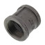 1-1/4" Black Malleable Iron Right & Left Coupling